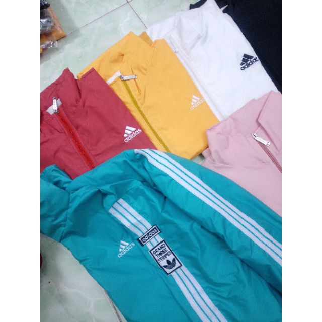 Mua 5 tặng 1 ĐỔI 5SAO- ÁO KHOÁC DÙ 2 LỚP 3 SỌC TAY LOGO ADD THÊU 7 MÀU. | BigBuy360 - bigbuy360.vn