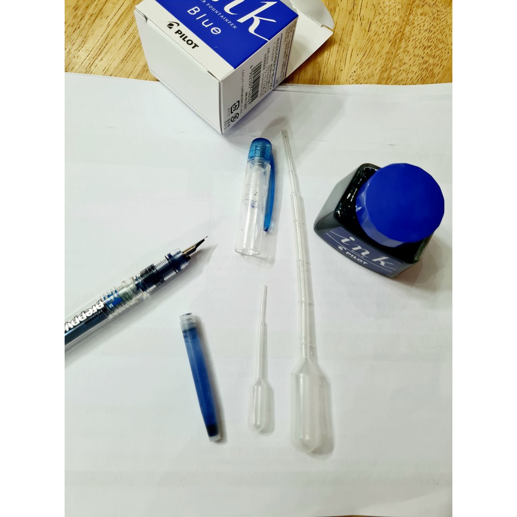 Pipet - dụng cụ hút và bơm mực cho bút máy  học sinh Preppy Platinum Nhật Bản