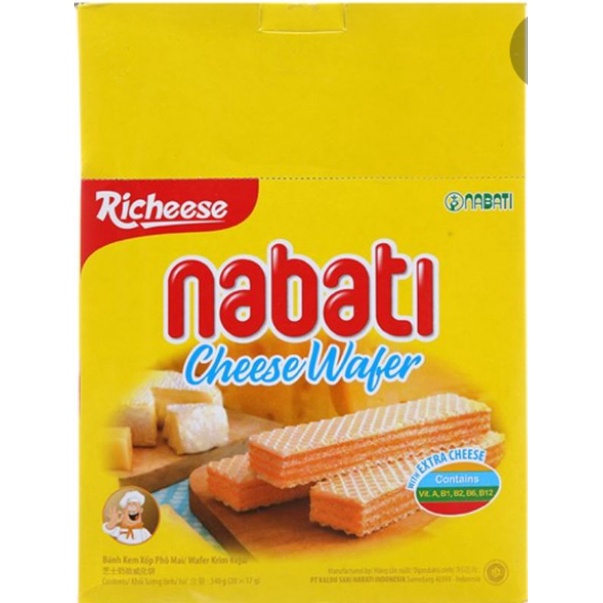 Bánh Nabati vị Phô Mai.Soocla 320g