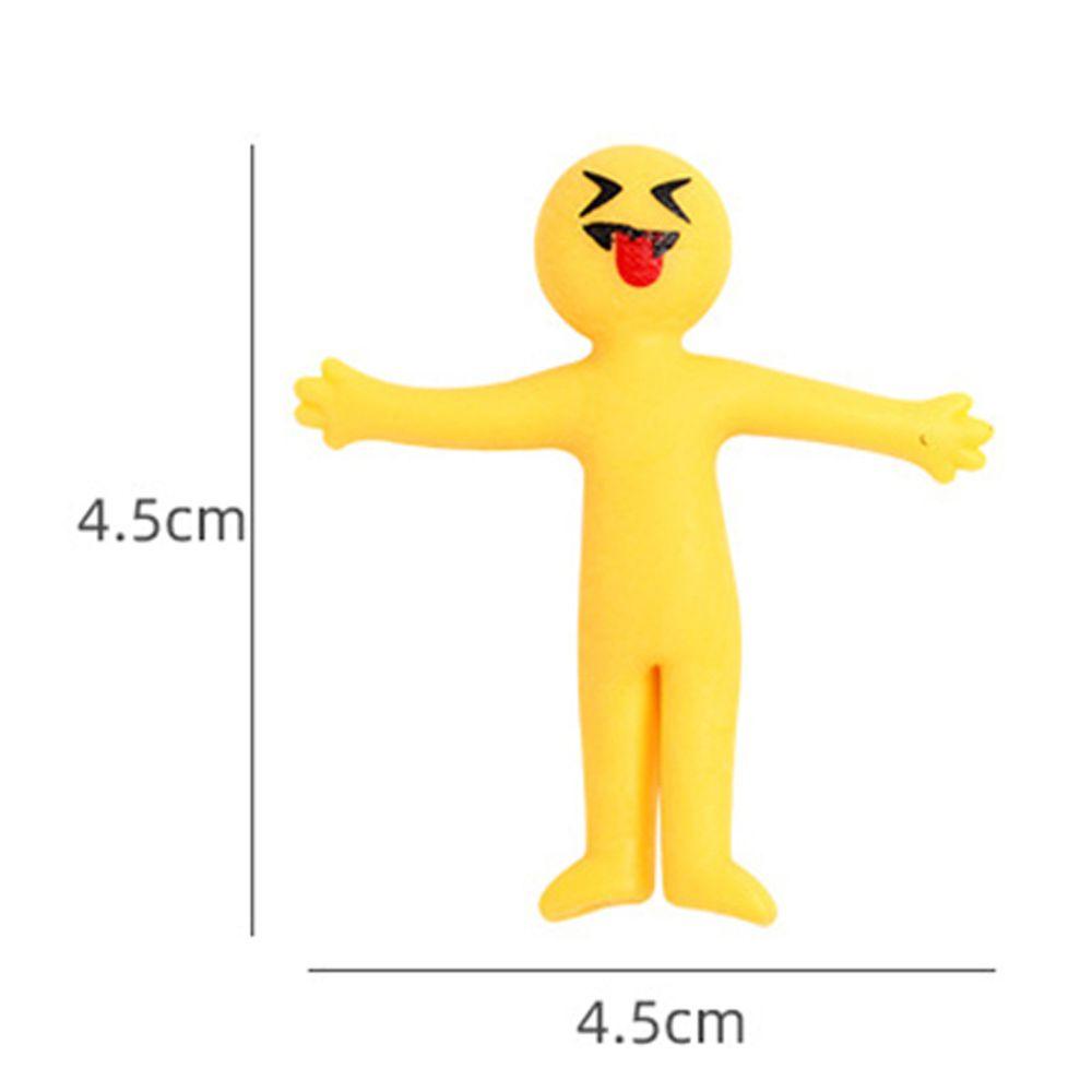 YIYU Đồ Chơi Xốp Squishy Giảm Stress Hình Người Đàn Ông Nhỏ Dễ Thương Cho Bé