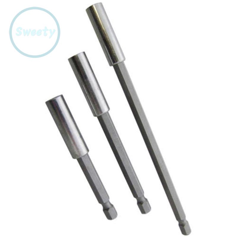 3 Đầu lục giác 1/4inch nối dài mũi khoan 3 kích thước 60 100 150mm đa dụng