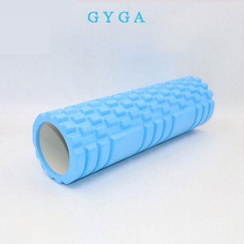 Con lăn massage yoga giãn cơ Foam Roller thể thao có gai cao cấp GYGA