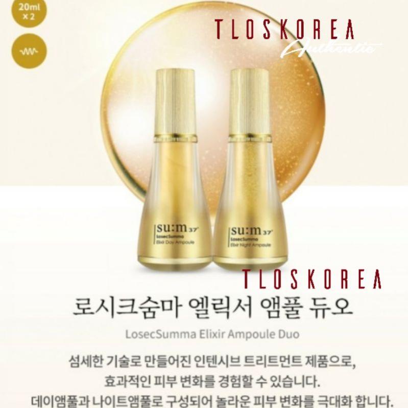 Sample Tinh chất vàng ban ngày SuM Losec Elixir Day Ampoule 1ml
