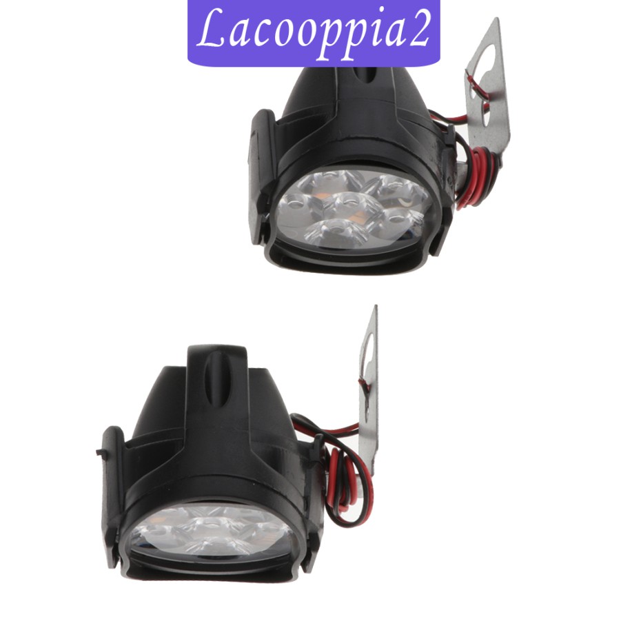 2 Đèn Pha Led Lapoppia2 1000lm 10w Cho Xe Máy