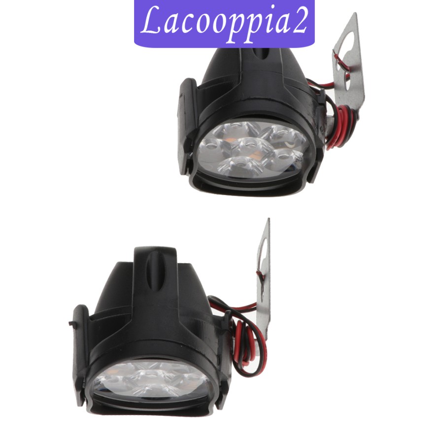 2 Đèn Pha Led Lapoppia2 1000lm 10w Cho Xe Máy