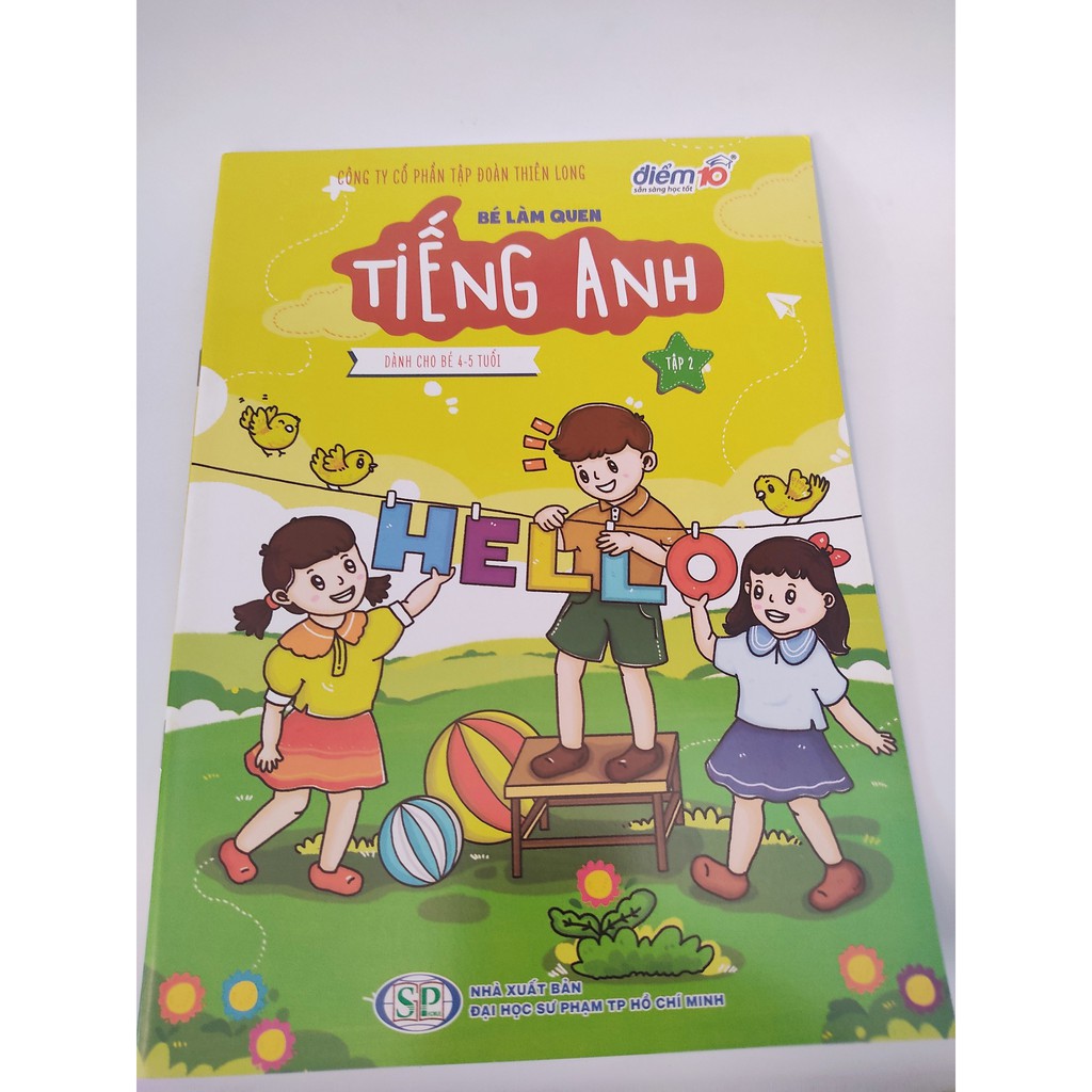 Tiếng Anh cho bé 4-5 tuổi