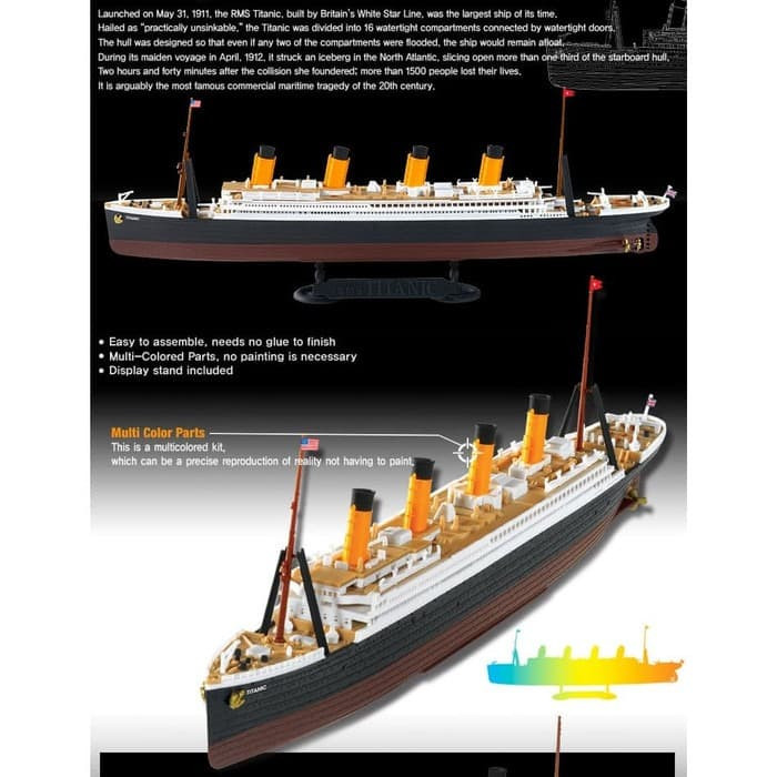 Mô Hình Tàu Titanic 11000 Chất Lượng Cao