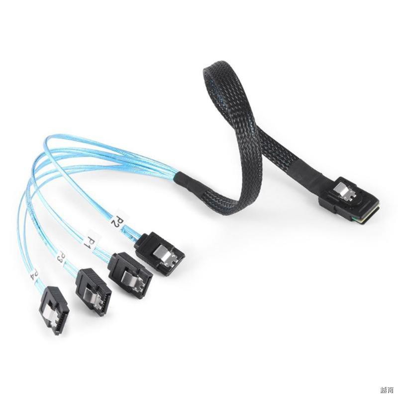 ✔✠✠Dây Cáp Chuyển Đổi Mini Sff-8087 Sang 4 Sata Sff8087 36p 7p 12gbps | BigBuy360 - bigbuy360.vn