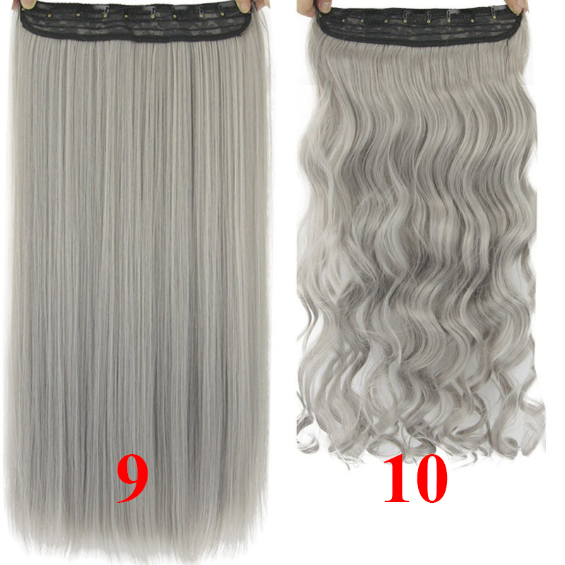 Tóc giả Wigsin thẳng dài nhuộm màu thời trang tùy chọn