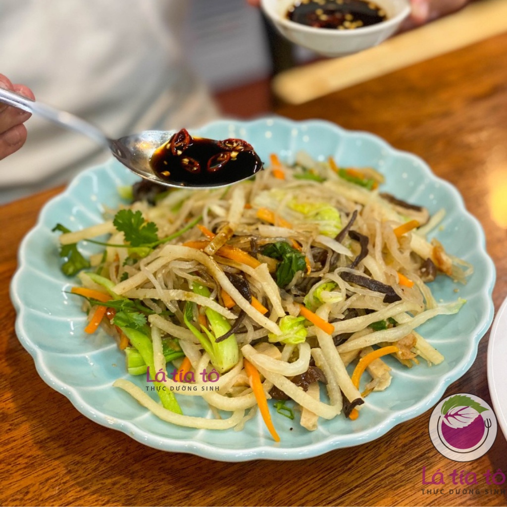 MIẾN DONG PHIA ĐÉN KHÔ 500gr - LÁ TÍA TÔ