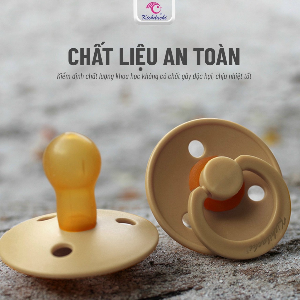 Ti giả kichilachi cao câp tặng kèm nắp đậy cho bé ACute Baby