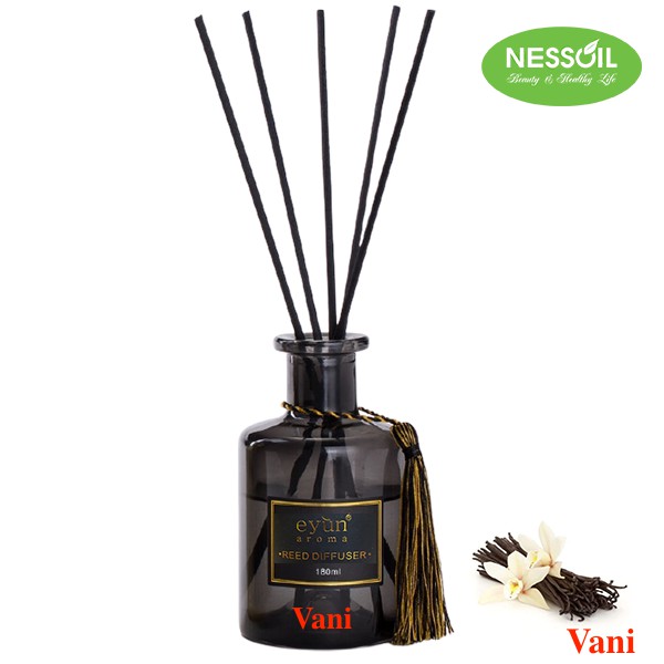 [Cung cấp sĩ &amp; lẻ tinh dầu nước hoa chính hãng] Bộ tinh dầu nước hoa thơm phòng Eyun hương Vani 180ml