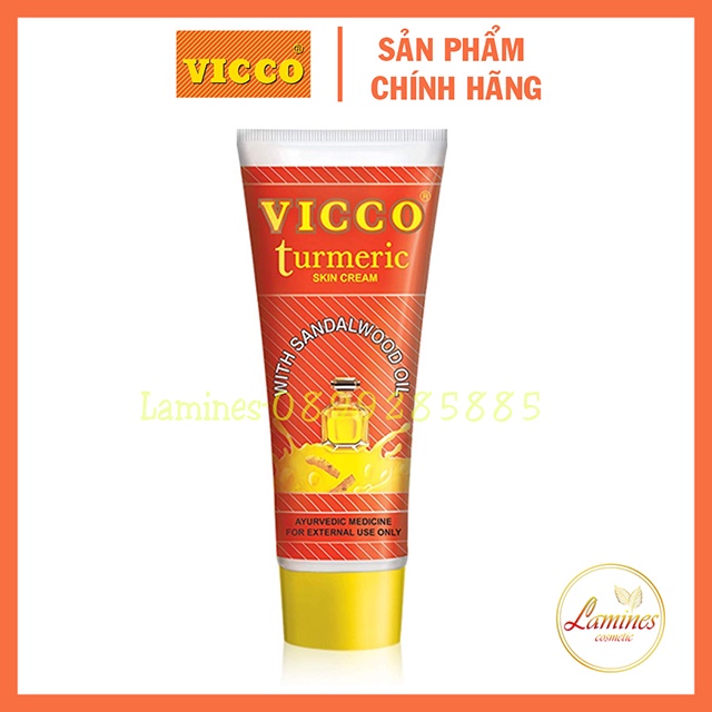 Kem Giảm Thâm Vicco Nghệ Và Đàn Hương | Vicco Turmeric Skin Cream 30gr