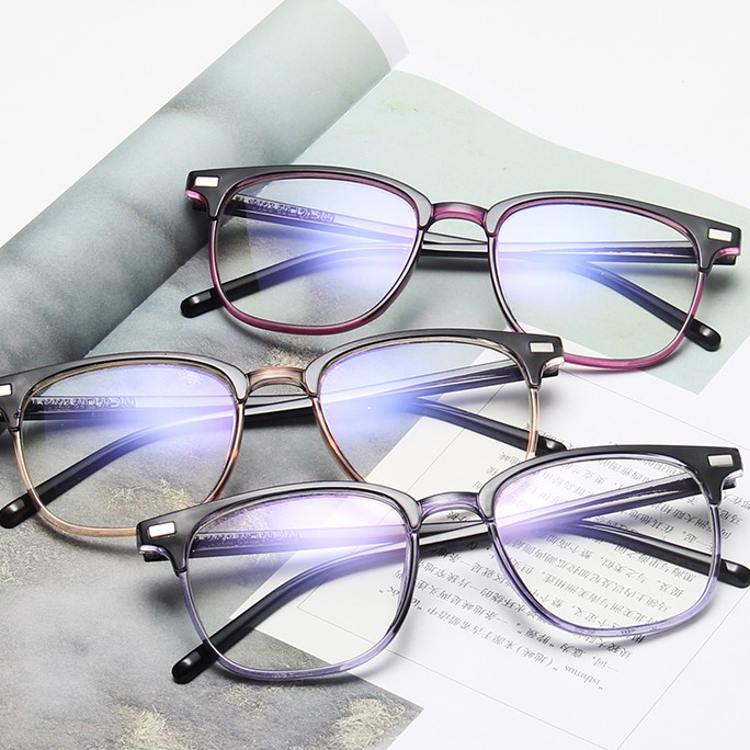 Kính Mát Gọng Vuông Chống Tia Uv400 Thời Trang 2020