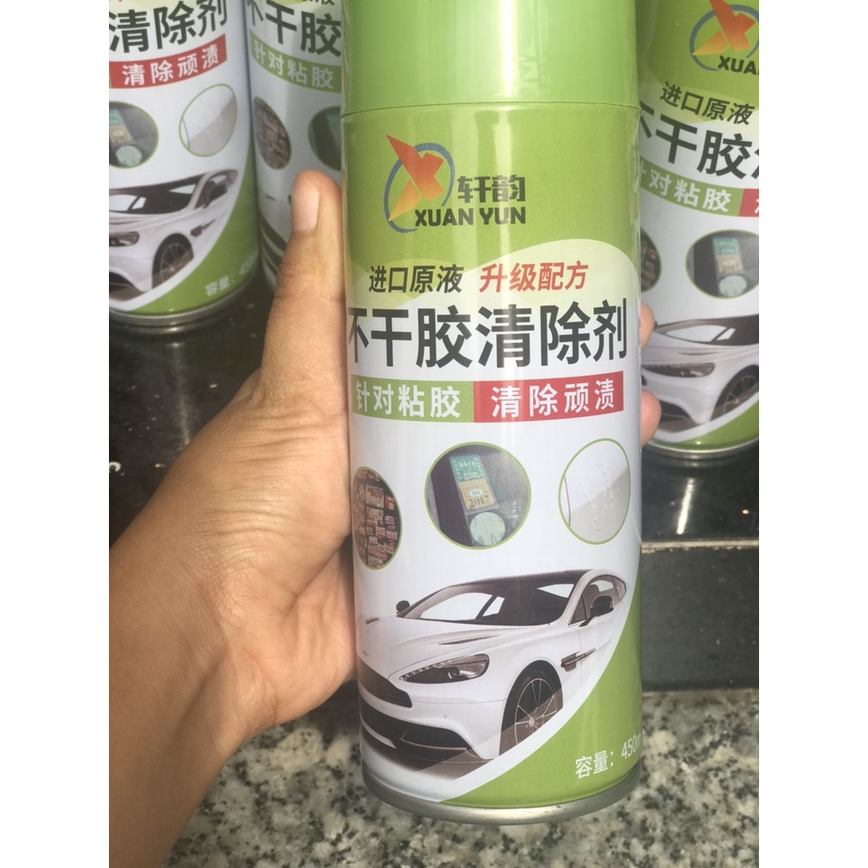 CHAI XỊT TẨY KEO DÁN SÀN, DÁN XỐP, BĂNG DÍNH, STICKER