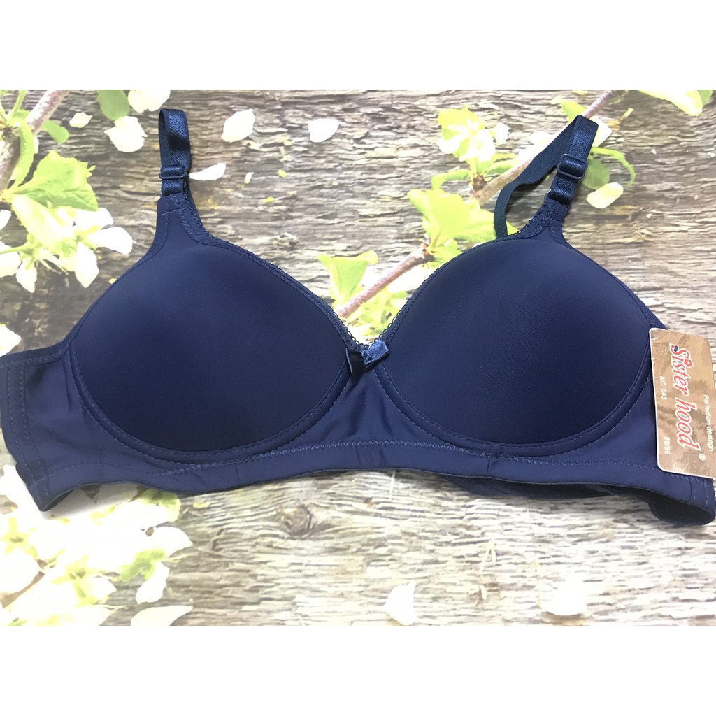 Áo lót nữ không gọng không đệm mút, áo ngực trơn mát mền Thái Lan Sister hood 643, Leblur | BigBuy360 - bigbuy360.vn