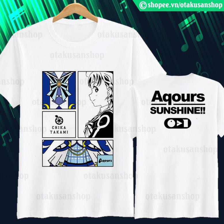 RẺ VÔ ĐỊCH- Áo thun Love Live Project CHIKA Aqours