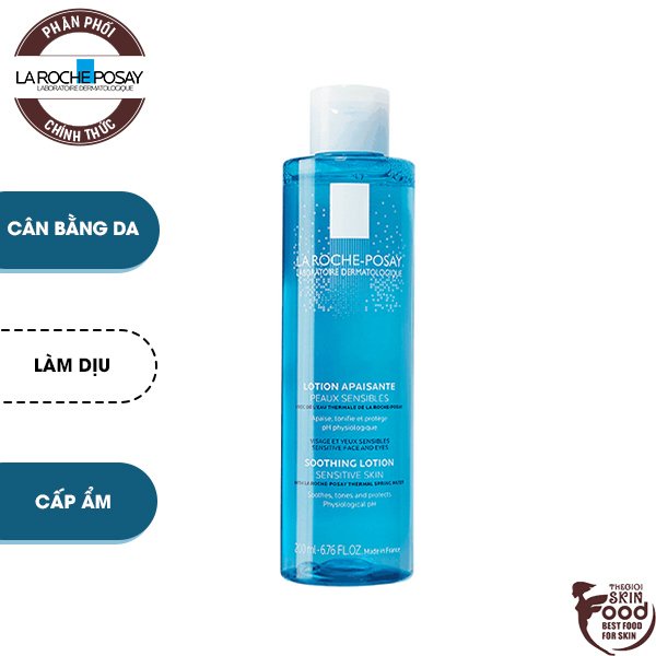 Nước Hoa Hồng Cân Bằng Da Giàu Khoáng Chất La Roche Posay Soothing Lotion Sensitive Skin 200ml