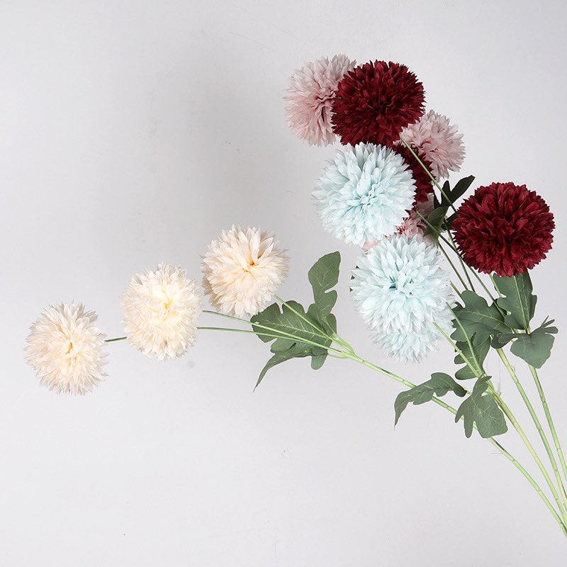 Hoa giả | HOA CÚC PANSY Loại 1 giống thật - 1 Cành 1 Bông Lớn milkdecor-123