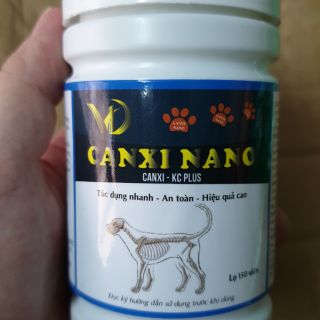 Canxi Nano cho chó mèo 150 viên