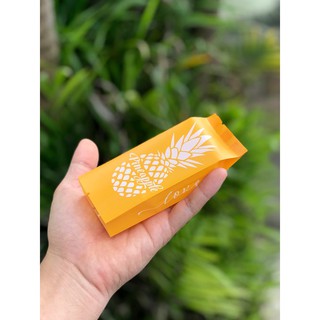 Túi nilon đựng bánh dứa mẫu vàng tập 50 chiếc