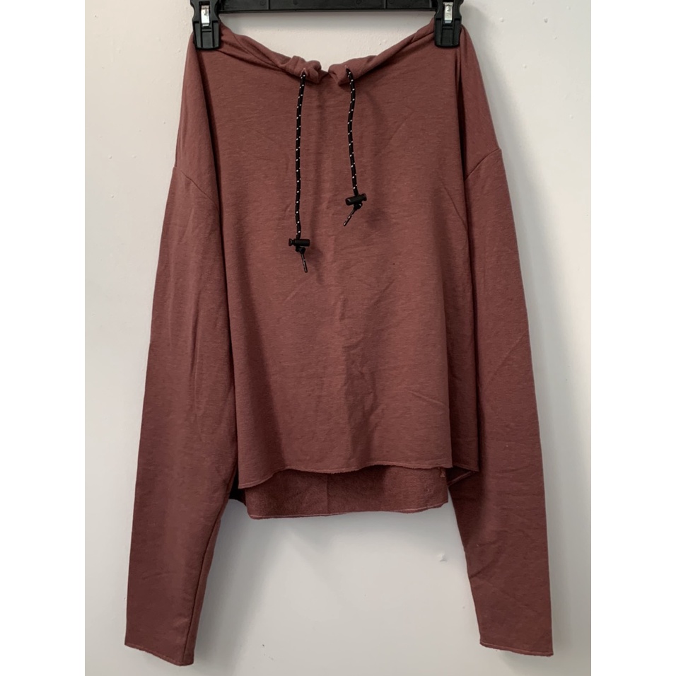 Áo Hoodie dáng lửng nữ size S