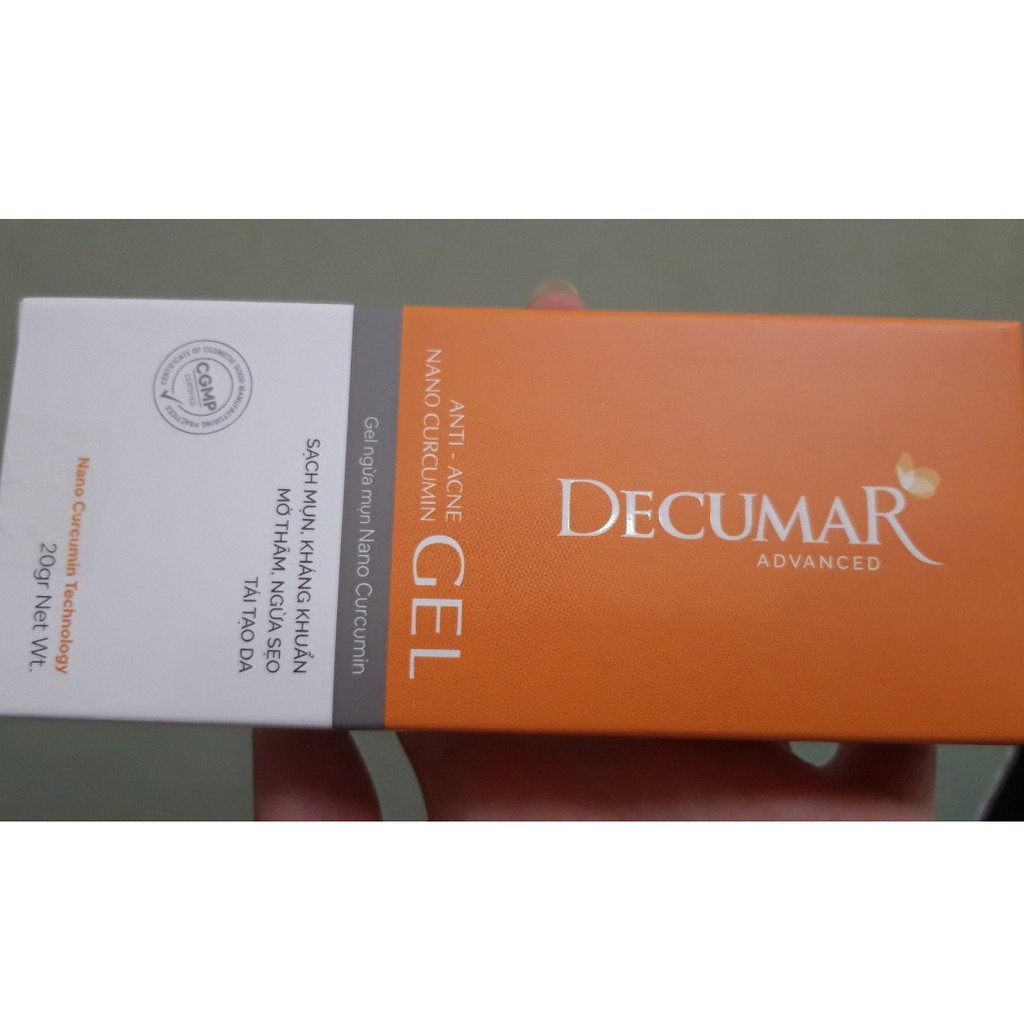 Gel nghệ bôi mụn Decumar New 20g - 3000354 | BigBuy360 - bigbuy360.vn