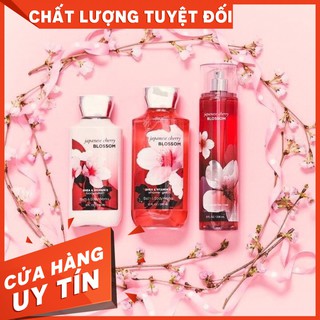 ( hàng chuẩn )nước hoa Bath and Body Works Japanese Blossom Mist