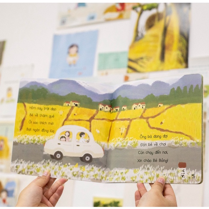 Combo Sách Thơ Cho Bé tập nói, tập đọc phát triển vốn từ vựng, dễ đọc, dễ thuộc phù hợp 0-6 tuổi - Lionbooks