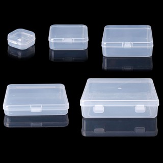 Hộp nhựa hình vuông trong suốt đựng trang sức tiện lợi