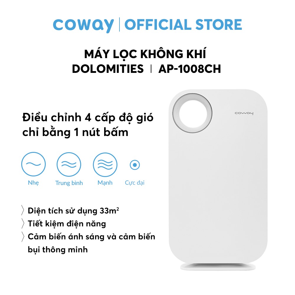 Máy lọc không khí Coway Dolomites AP-1008CH