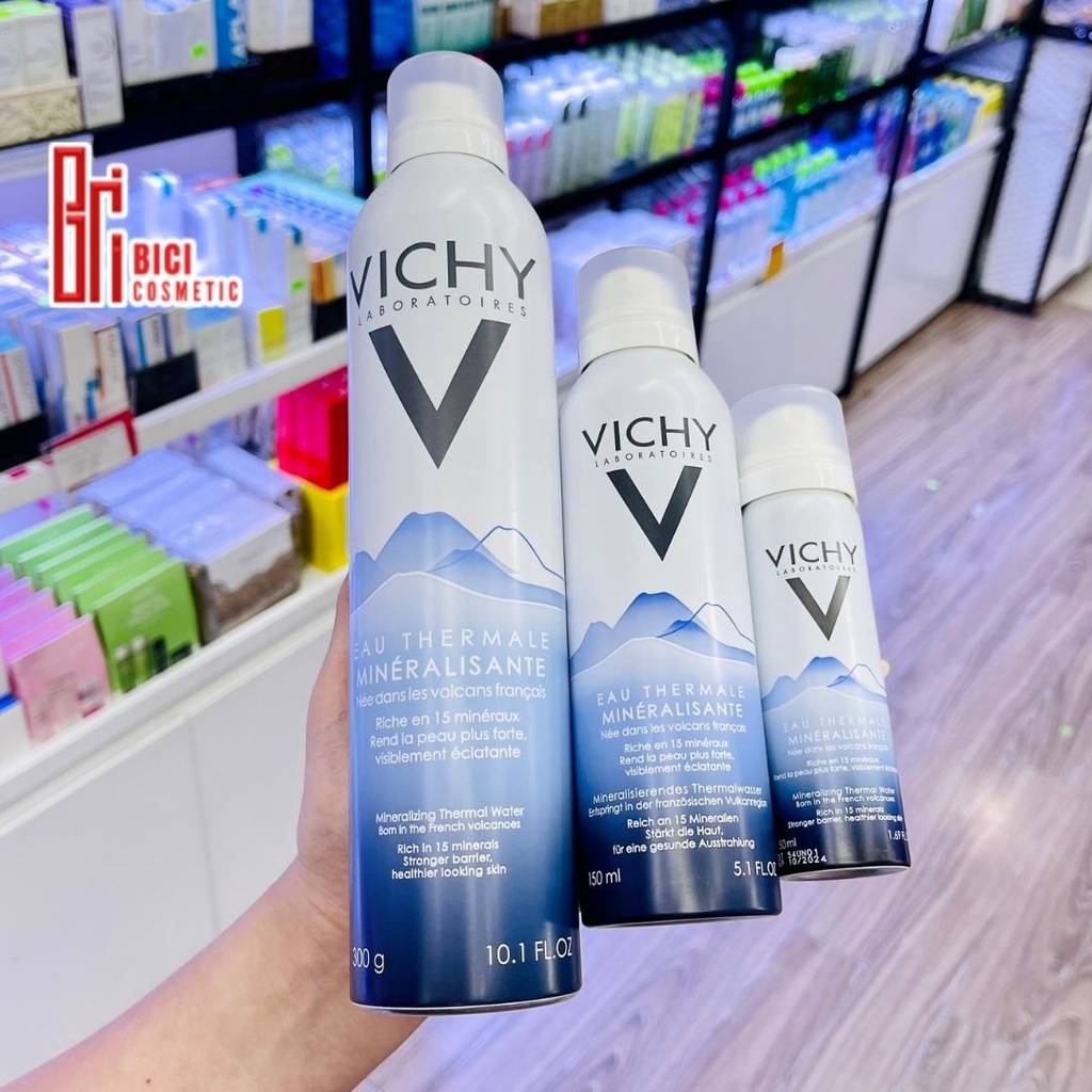 Xịt Khoáng Dưỡng Da VICHY Mineralizing Thermal Water (300-150-50ml)