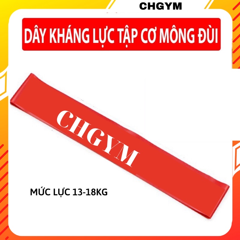 Dây kháng lực tập mông, dây miniband tập mông đùi CHGYM