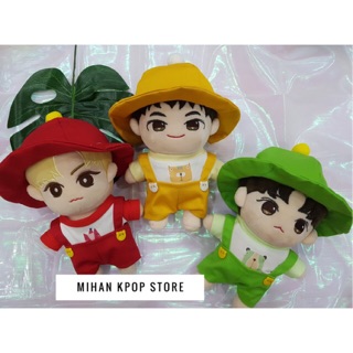 Set outfit + mũ cho doll 20cm
