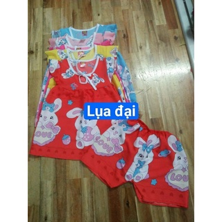 bộ lụa xinh bé gái tự chọn
