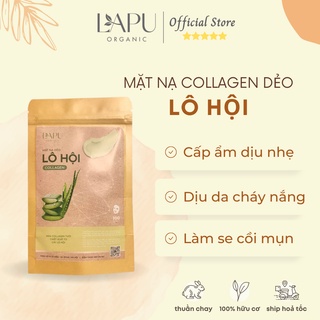 Bột mặt nạ dẻo lô hội - Mask dẻo lô hội giảm nám, tan nhang, dưỡng da, đẹp da, chống lão hoa da -100% thiên nhiên