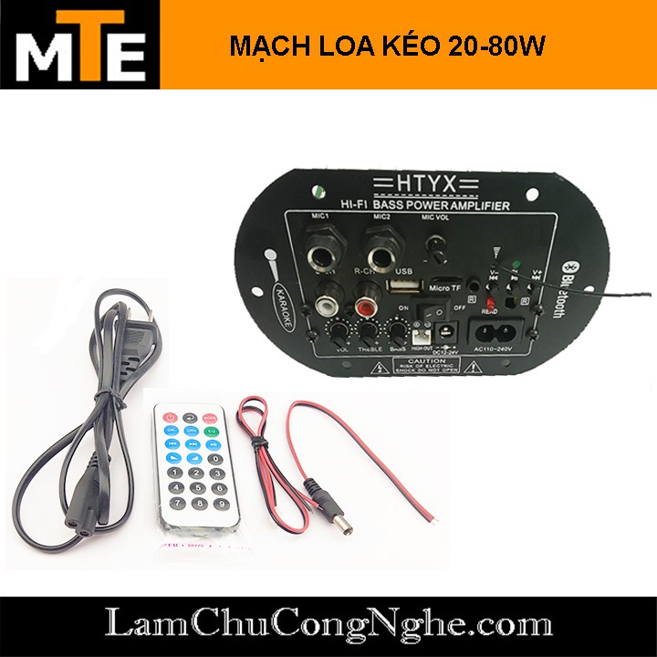 Mạch loa kéo 20-80W HTYX