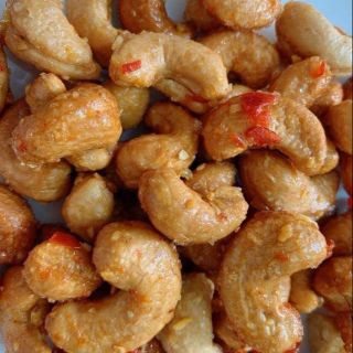 1kg 2 hô0j hạt điều tỏi ớt nguyên hạt bao giòn ngon