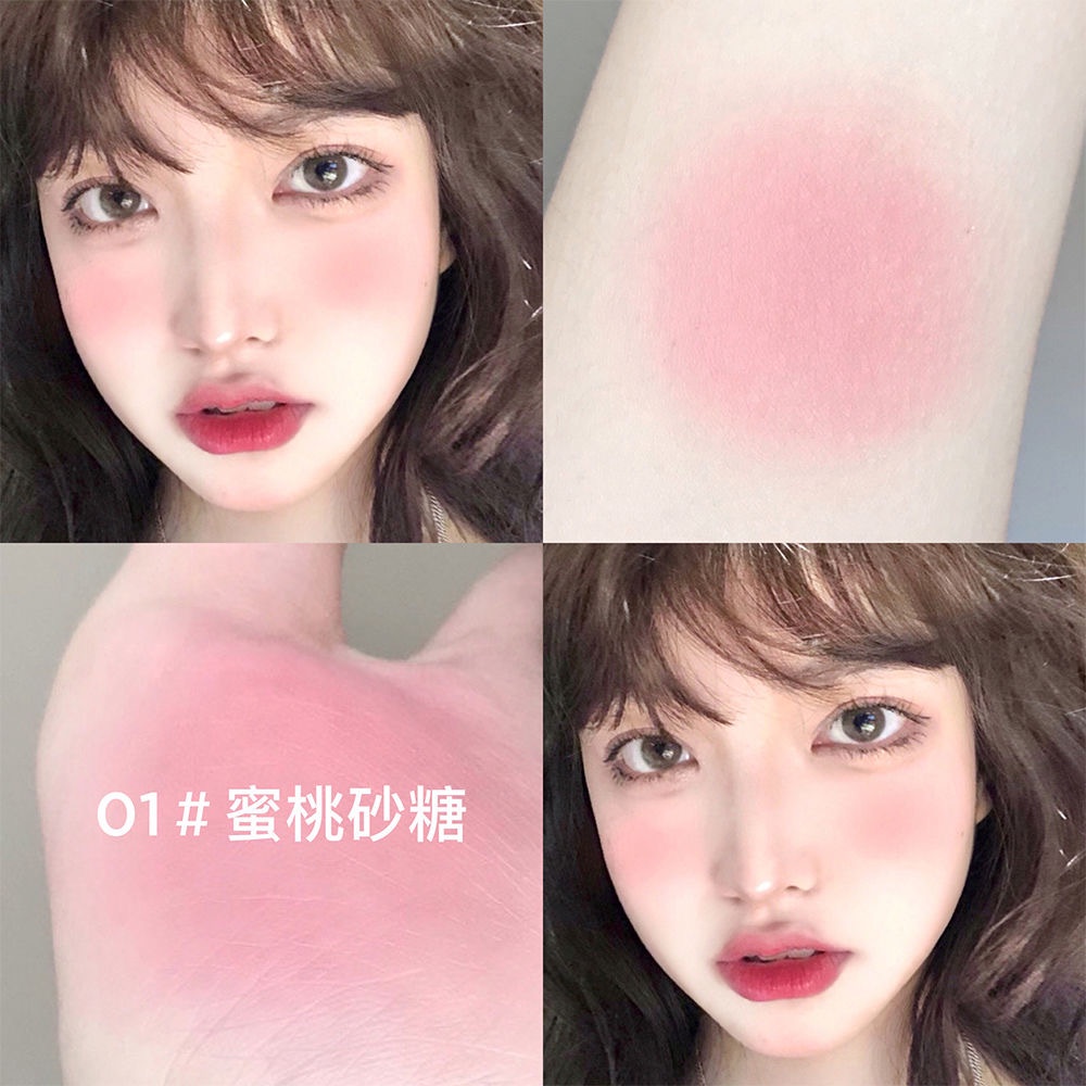 Phấn má Lameila đơn sắc, phấn má hồng nội địa trung F22 - Sammi beauty