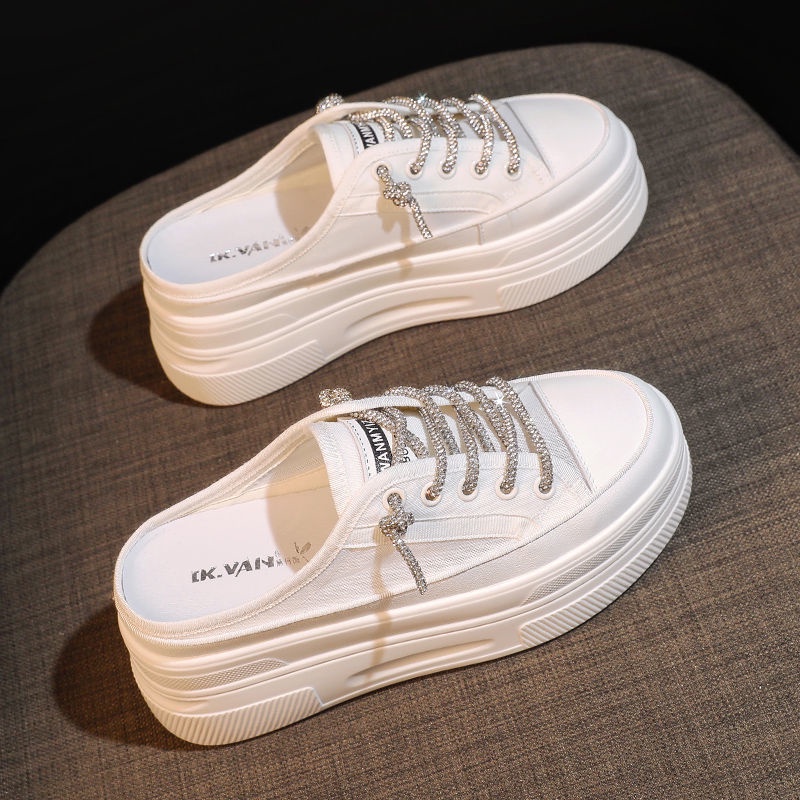 Dép Bít Mũi Đế Dày Tăng Chiều Cao Thiết Kế Mới Thời Trang Dành Cho Mù