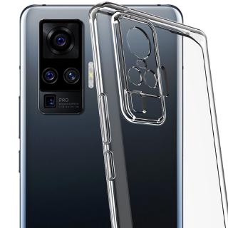 For VIVO X50 / X50 Pro  HD Transparent Soft Clear TPU Cover Phone Case