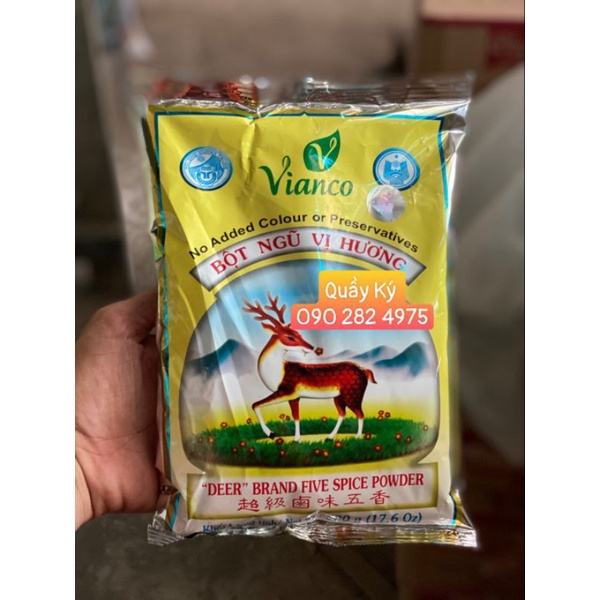 Bột ngũ vị hương hiệu con nai Vianco 500gr