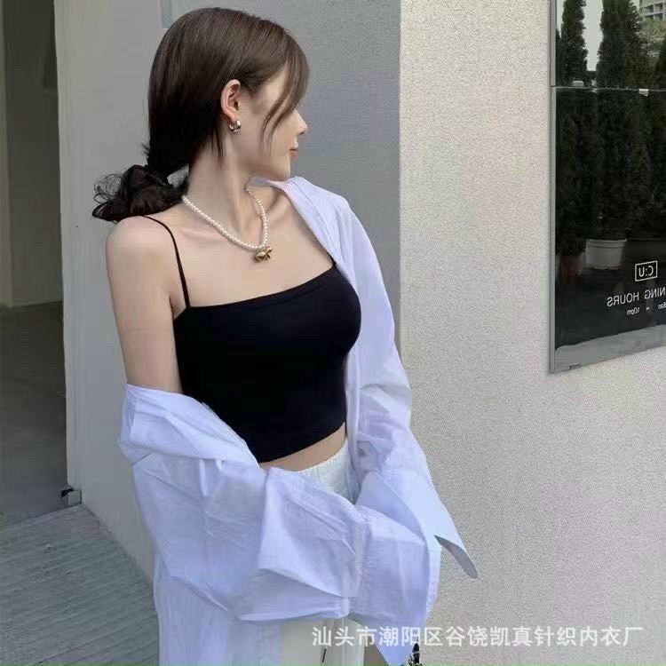 Áo Bra 2 Dây Mẫu Mới Siêu Hot Trend Kèm Mút Ngực 2066