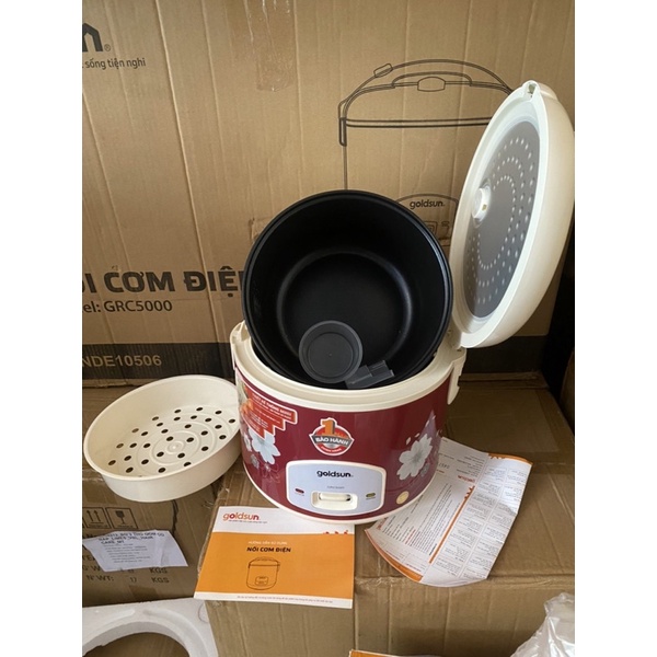 Nồi cơm điện Goldsun GRC5000, Dung tích 1.8 Lít