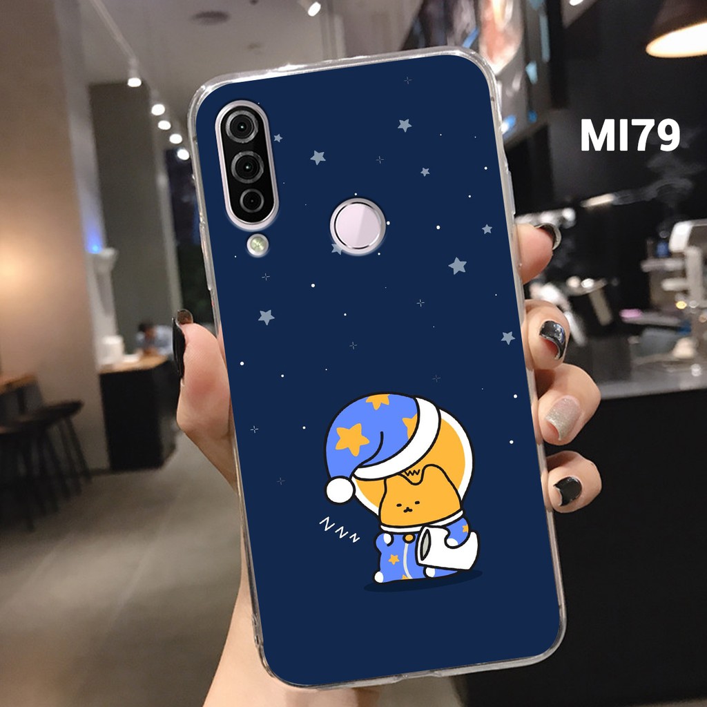 Ốp lưng VSmart Joy 3 dẻo trong in hình vũ trụ dễ thương