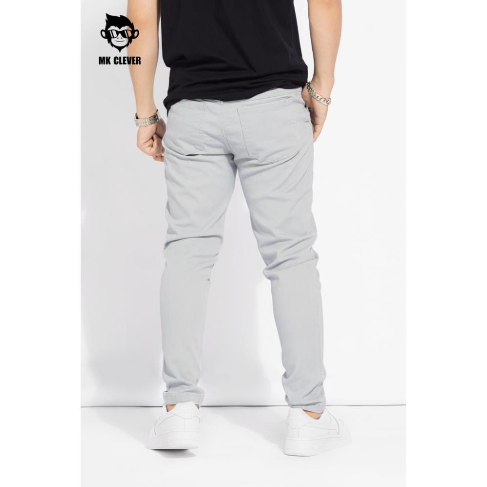 Quần kaki nam slimfit pants, lưng thun, chất vải mềm mịn, ống suông (sz: M - XXL) MK Clever - QKX06 😘