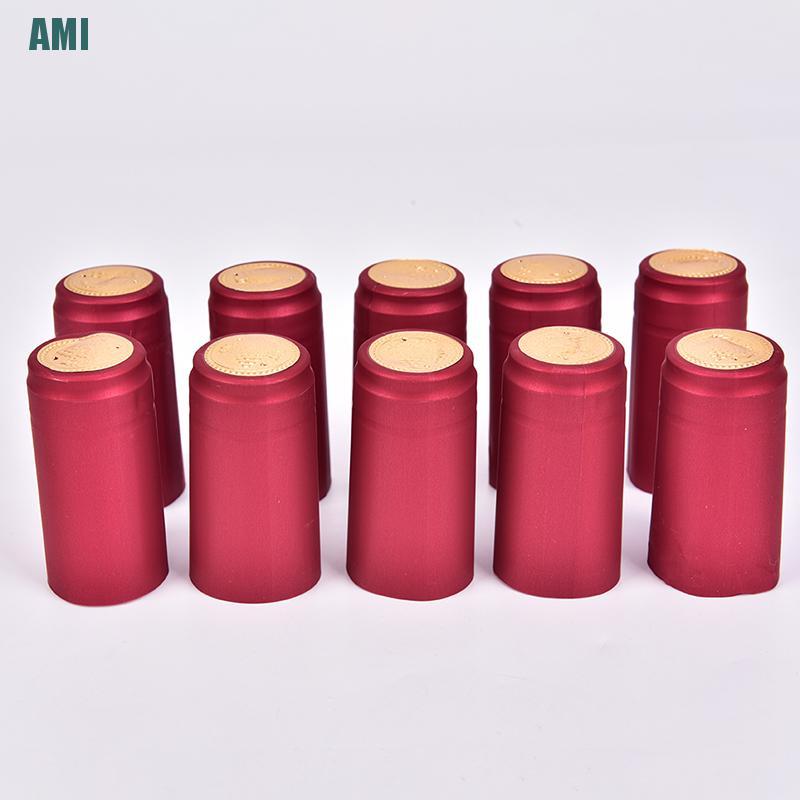 Set 10 Nắp Nhựa Bọc Chai Rượu Vang Tiện Lợi