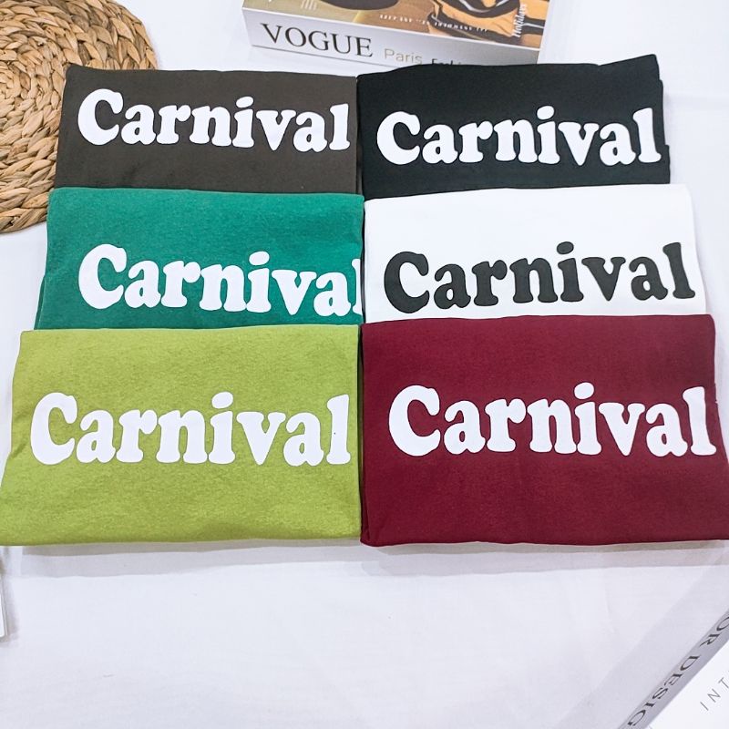 Áo phông nam,nữ unisex in hình Carnival mã 3158