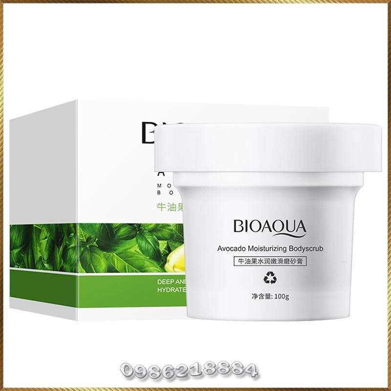 Tẩy tế bào chết toàn thân Bioaqua Avocado Moisturizing Bodyscrub chiết xuất từ quả Bơ BAB6