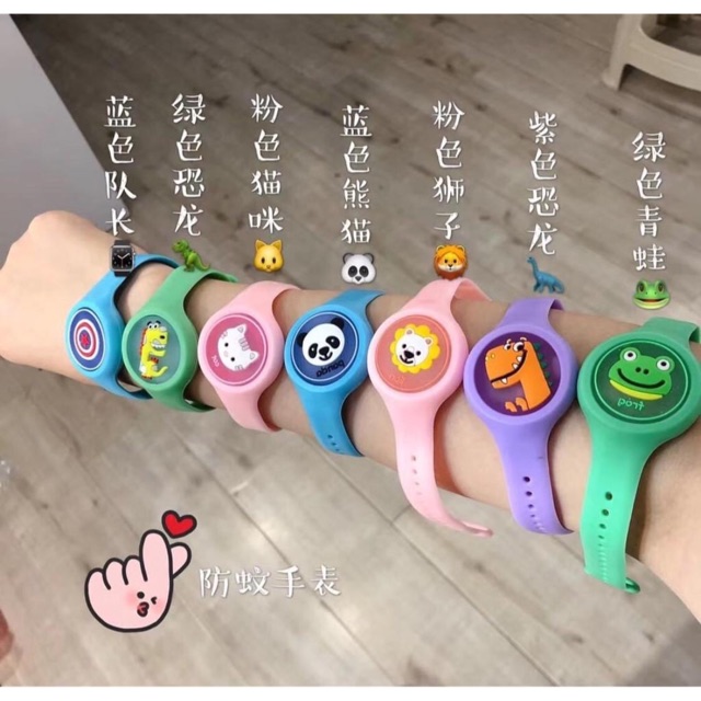 🌿Vòng đeo tay có công dụng vừa chống muỗi vừa cute cho bé
